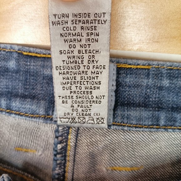 Sass & bide denim distressed jeans W 25 xs designe - Picture 4 of 6